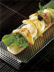 St-Jacques en sucrine
Photo : © Marc Barthélémy / Traiteurs de France