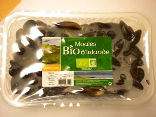 Moules irlandaises bio sur cordes
Photo : © Board Bia