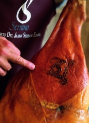 Jambon Serrano Label Consorcio