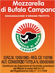 Logo Mozzarella di Bufala Campana AOP
Photo : DR