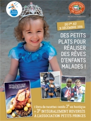 Des petits plats pour réaliser des rêves d'enfants malades
du 1er au 31 décembre 2016
