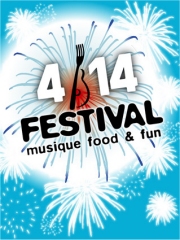 4/14 Festival - Musique food & fun<br>Dijon
11 et 12 juillet 2009