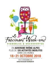 Fascinant week-end en Auvergne-Rhône-Alpes du 18 au 21 octobre 2018