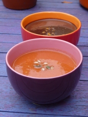 2 bols de soupe de la Fête de la soupe à La Gacilly (Morbihan)
Photo : © CDT 56