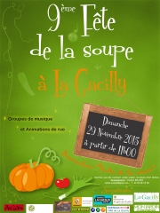Fête de la soupe à La Gacilly le 29 novembre 2015