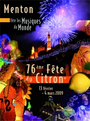 Fête du Citron® à Menton
du 13 février au 4 mars 2009
