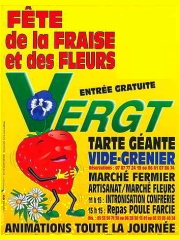 16ème Fête de la Fraise et des Fleurs à Vergt
le dimanche 17 mai 2015…