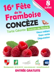 Fête de la framboise
le dimanche 8 juillet 2012