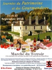 14 et 15 sept 2013 - Journées du patrimoine et des gourmandises d'Ile-de-France (Domaine de Villarceaux)