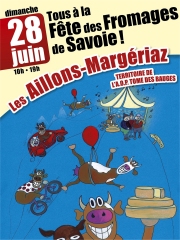11ème Fête des fromages de Savoie, le 28 juin 2015 à Aillons-Margeriaz, le territoire de l'IGP Tomme de Savoie