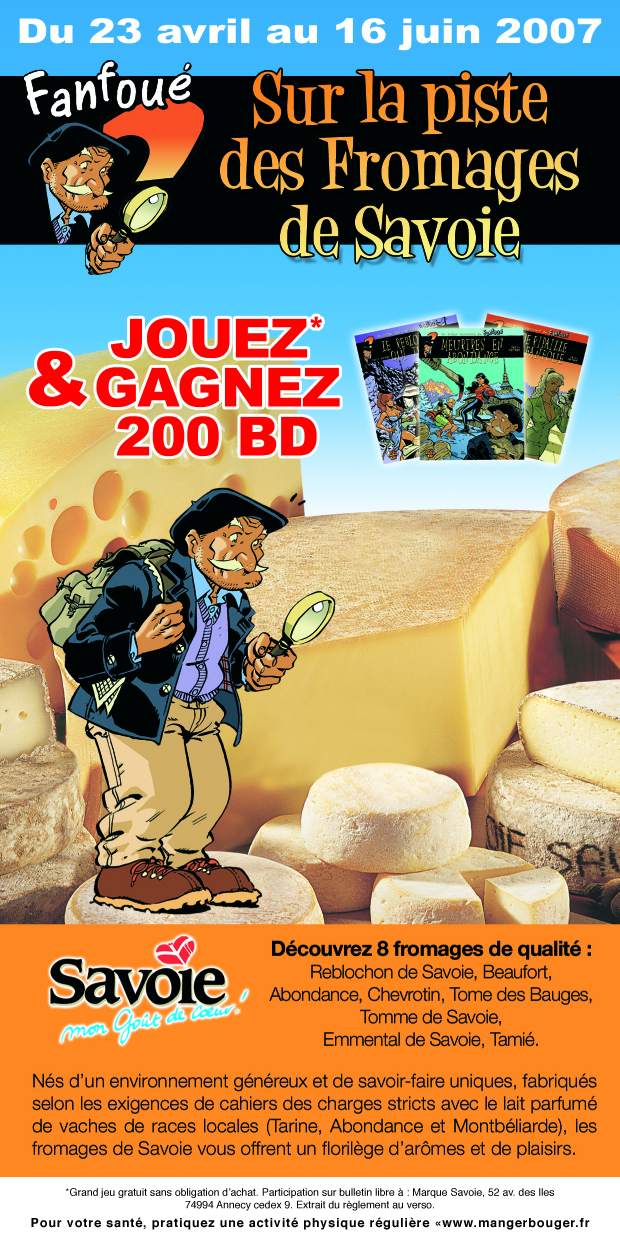 Sur la piste des Fromages de Savoie