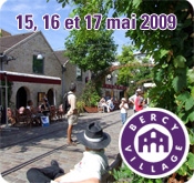 Bercy Village en rouge et vert avec les Tomates et Concombres de France