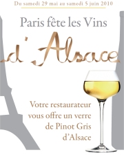 Paris fête les Vins d'Alsace
du 29 mai au 5 juin 2010&hellip;