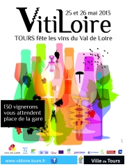 11ème édition de Vitiloire
les 25 et 26 mai 2013 à Tours