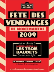 Fête des Vendanges à Montmartre, 07 au 11 octobre 2009