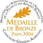 Concours Général Agricole - Médaille de Bronze