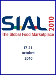 SIAL
du 17 au 21 octobre 2010
Parc des Expositions de Paris Nord
Villepinte - France