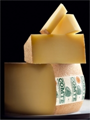 Le Comté est un des fromages les plus appréciés en Franche-Comté.
Photo : © CIGC / M&C Saatchi GAD
