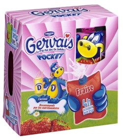 Gervais Pocket Saveur Fraise