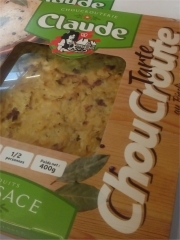 Choucrouterie Claude présente sa Tarte à la Choucroute