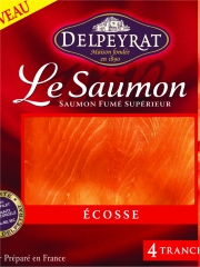 Saumon fumé d'Ecosse par Delpeyrat
Photo : DR