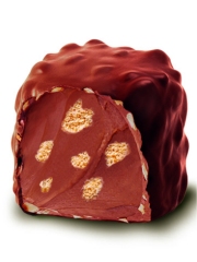 Rocher Suchard aux éclats de maracon amande
Photo : © Kraft Foods