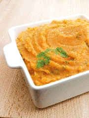 La Purée de Carottes et Pommes de terre LOU à conserver à température ambiante
Photo : DR