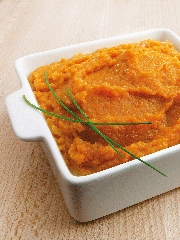 La Purée de Patates douces LOU à conserver à température ambiante
Photo : DR
