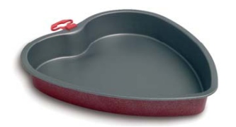 Moule à gâteau en forme de coeur, 5 euros
(Photo : DR)