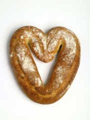 Pain de campagne en forme de coeur, 1,10 euros
(Photo : DR)