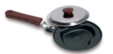 Mini poêle en forme de coeur, 3 euros
(Photo : DR)