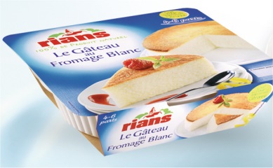 Le Gâteau au Fromage Blanc de Rians
(Photo : DR)