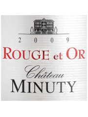 Cuvée Rouge et Or 2009 de Château Minuty, Cru Classé de Provence
Photo : DR