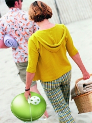 Barbecue à charbon
Smokey Joe Gold vert pomme
Photo : © Weber