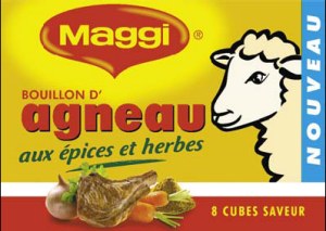 Bouillon d'Agneau aux épices et herbes de Maggi