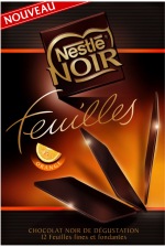 Nestlé Noir Feuilles Orange