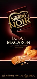 Nestlé Noir aux éclats de macaron