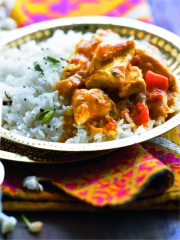 Poulet goan et riz à la noix de coco, Picard