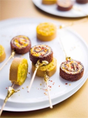 Gourmandises au bloc de foie gras de canard