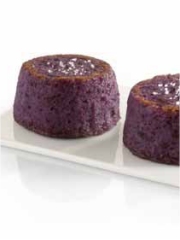 Ecrasées de pomme de terre vitelotte