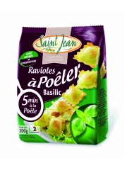 Ravioles Saint Jean à poêler Basilic
