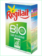 Lait écrémé BIO Régilait
Photo : © Régilait