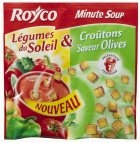 Royco Duo Soupe Légumes du Soleil - Croûtons Saveur Olives