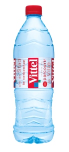 Le format 1 litre de Vittel...