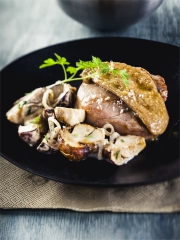 Agneau Presto façon tournedos Rossini
Photo : © Nicolas Louis