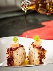 Amuse-bouche au jambon ConsorcioSerrano
Photo : © Serrano Label Consorcio