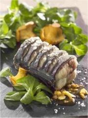 Anguille d'avalaison rôtie à la mâche
Photo : © François Bertram