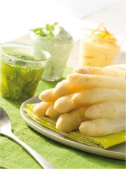 Recette Asperges des Sables des Landes et ses petites sauces