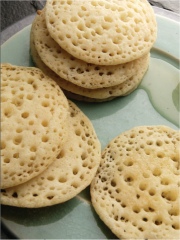 Baghrirs ou crêpes aux mille trous
Photo : © Comité Chandeleur