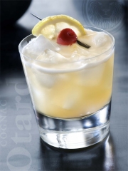 Cocktail Baron Sour
Photo : © Cognac Otard
